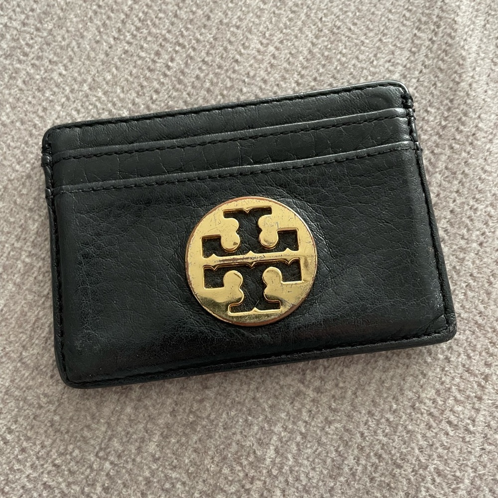 Black Tory Burch Card Holder